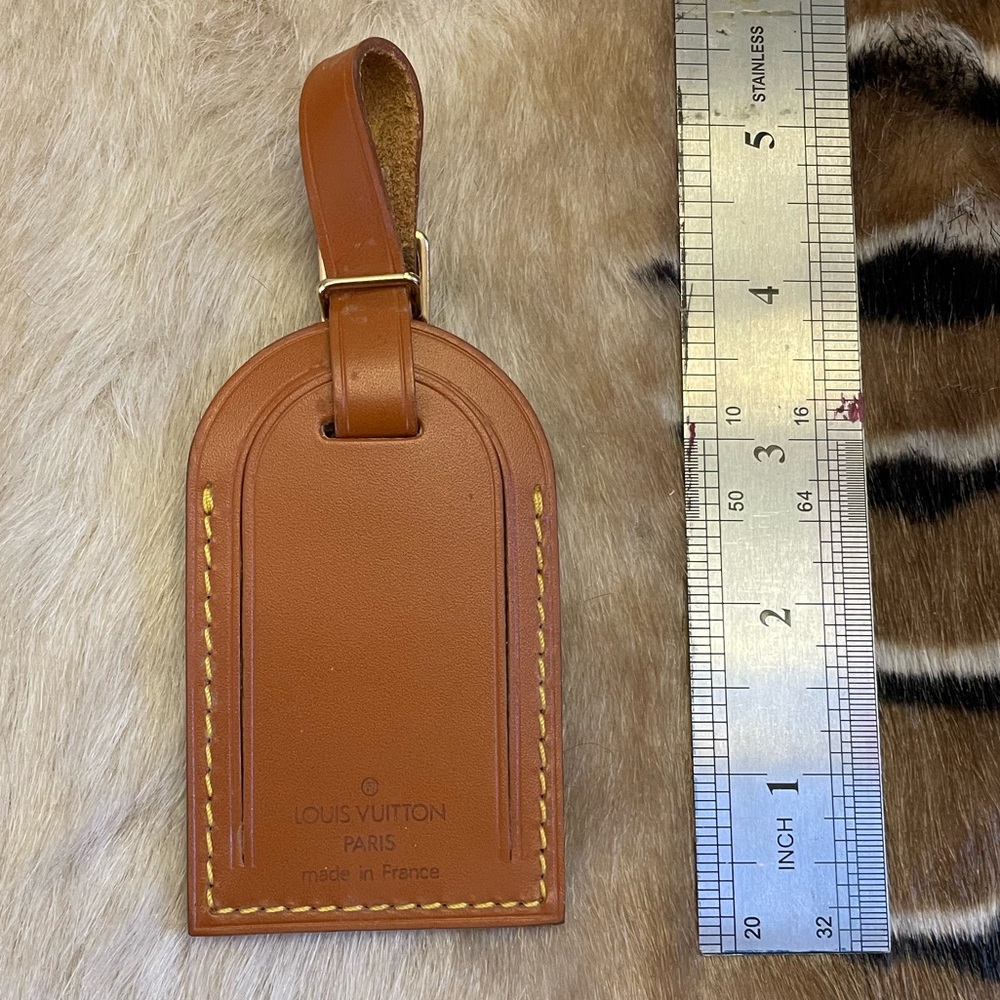 Gorgeous Louis Vuitton Luggage Tag - EUC